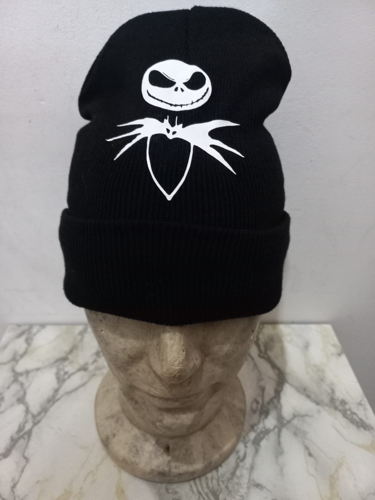 Berretto con Stampa Jack Skeleton