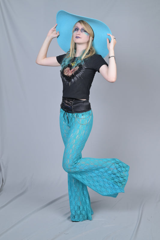 Pant Zampa Turchese