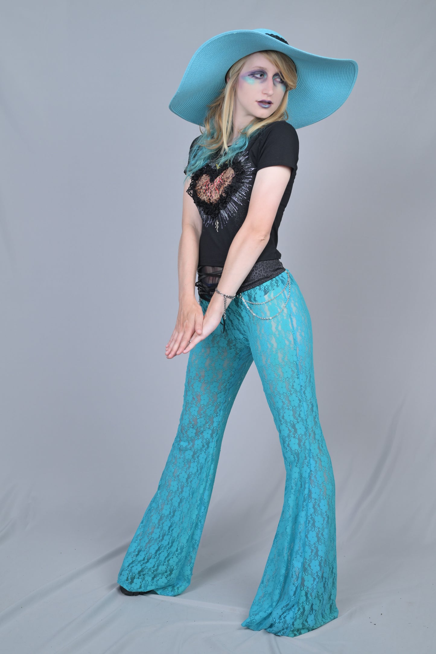 Pant Zampa Turchese
