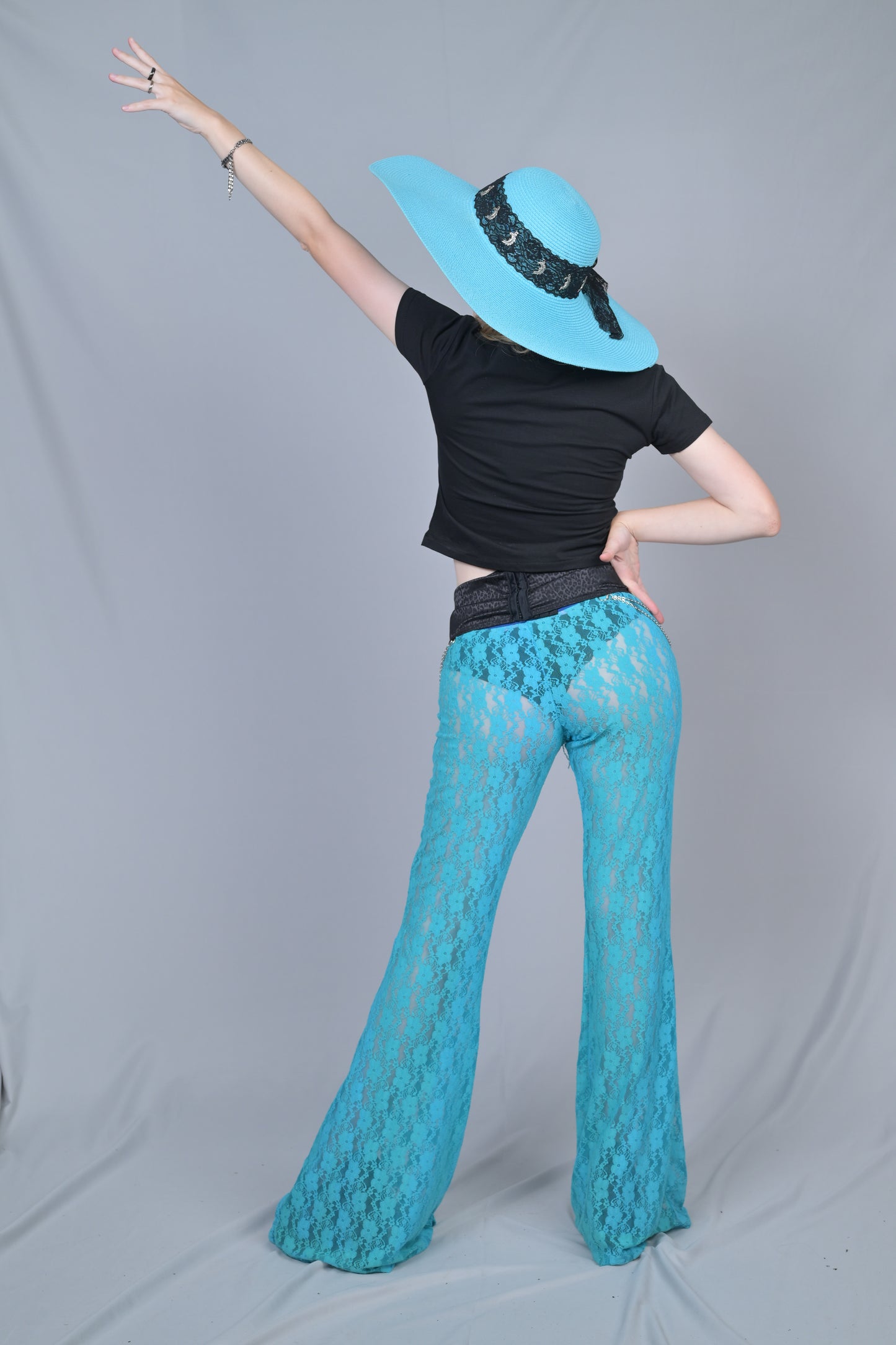 Pant Zampa Turchese